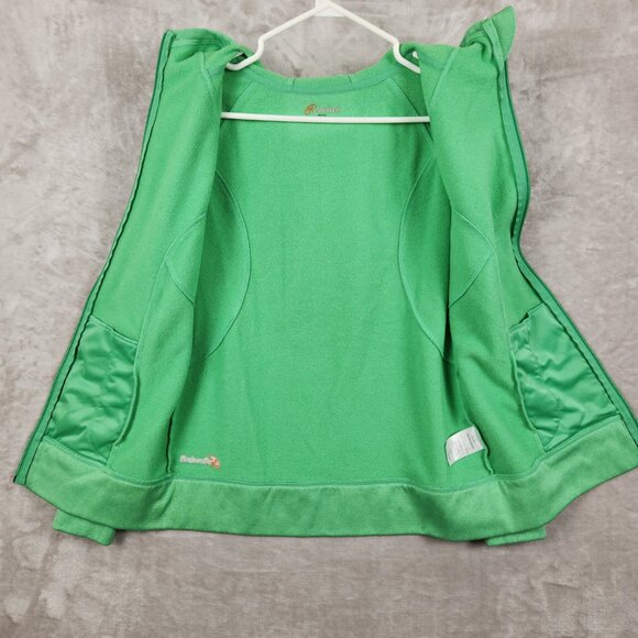 CLOUDVEIL Hooded Full Zip Sweatshirt With Pockets Green Womens Size L - Picture 5 of 10
